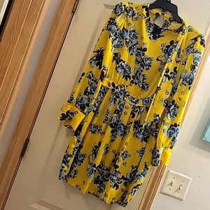 Zara Short Dress Yellow